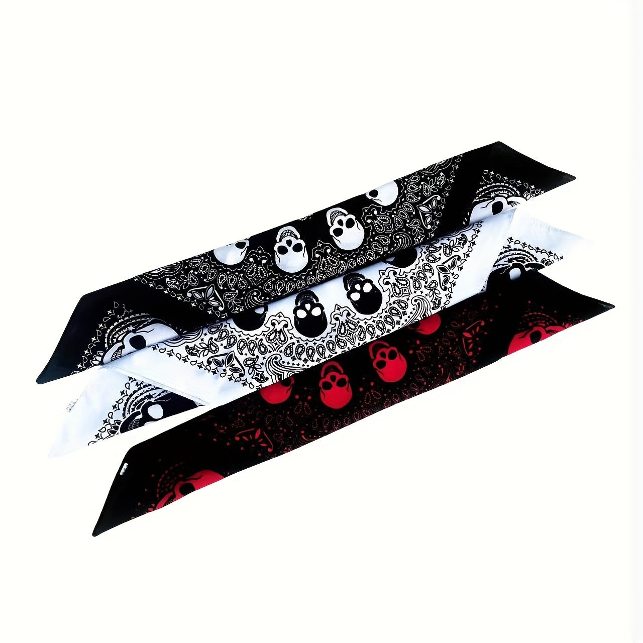 Men's Vintage Skull Bandana, Men's Accessories