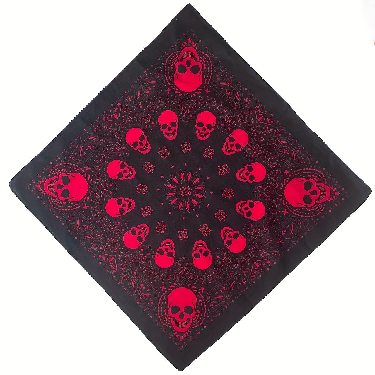 Men's Vintage Skull Bandana, Men's Accessories