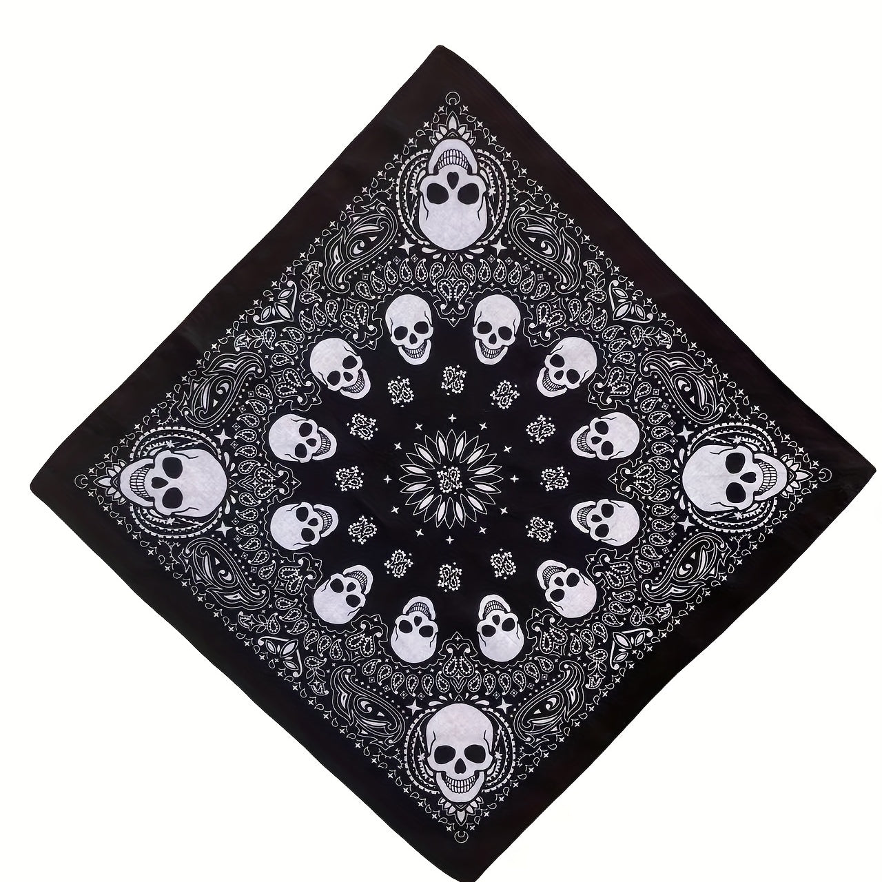 Men's Vintage Skull Bandana, Men's Accessories