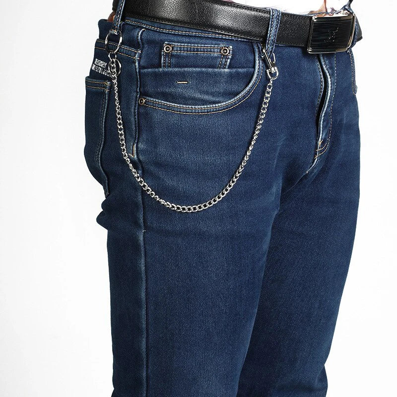 1/2/3 Layer Long Metal Belt Chain Rock Punk Hook Trousers Pant Waist Link Metal Wallet Chain Keychain Ring Clip