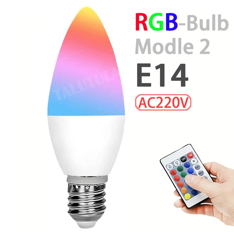 16 Colors RGB Bulb