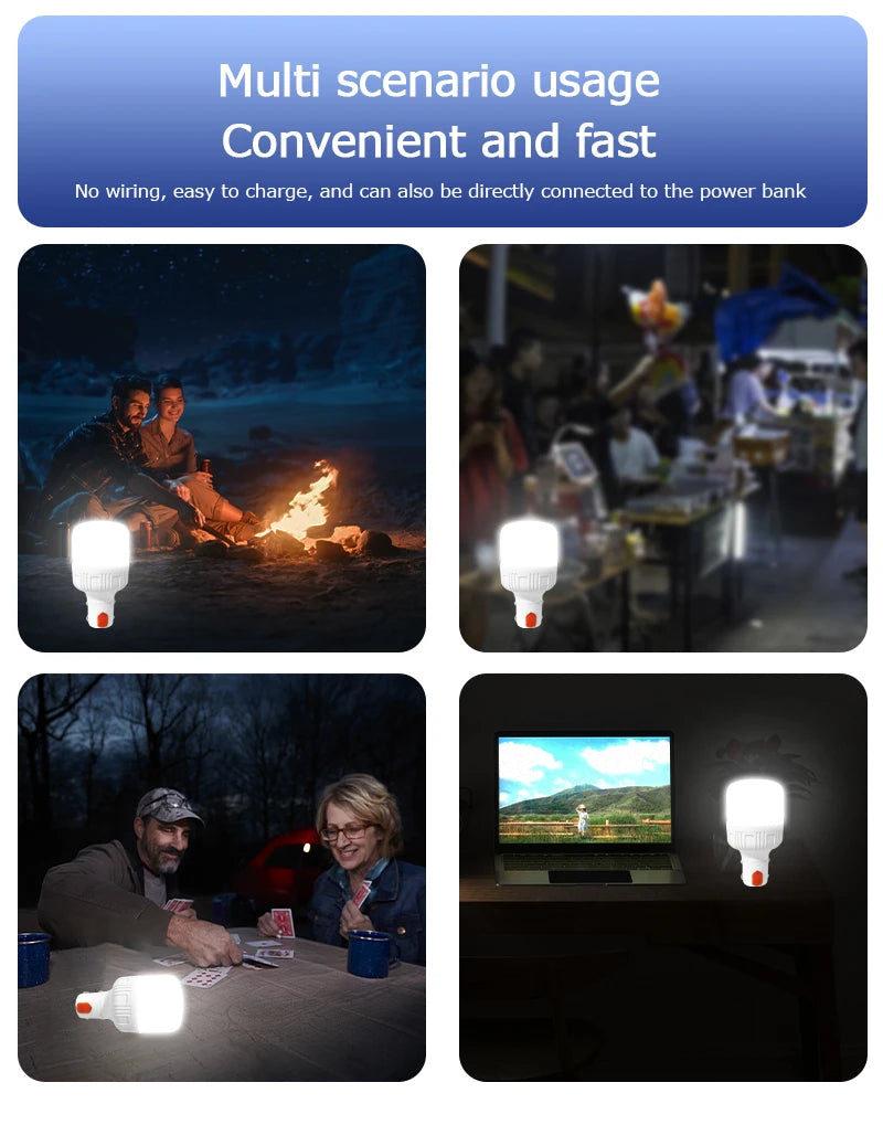 Outdoor USB Rechargeable Lamp