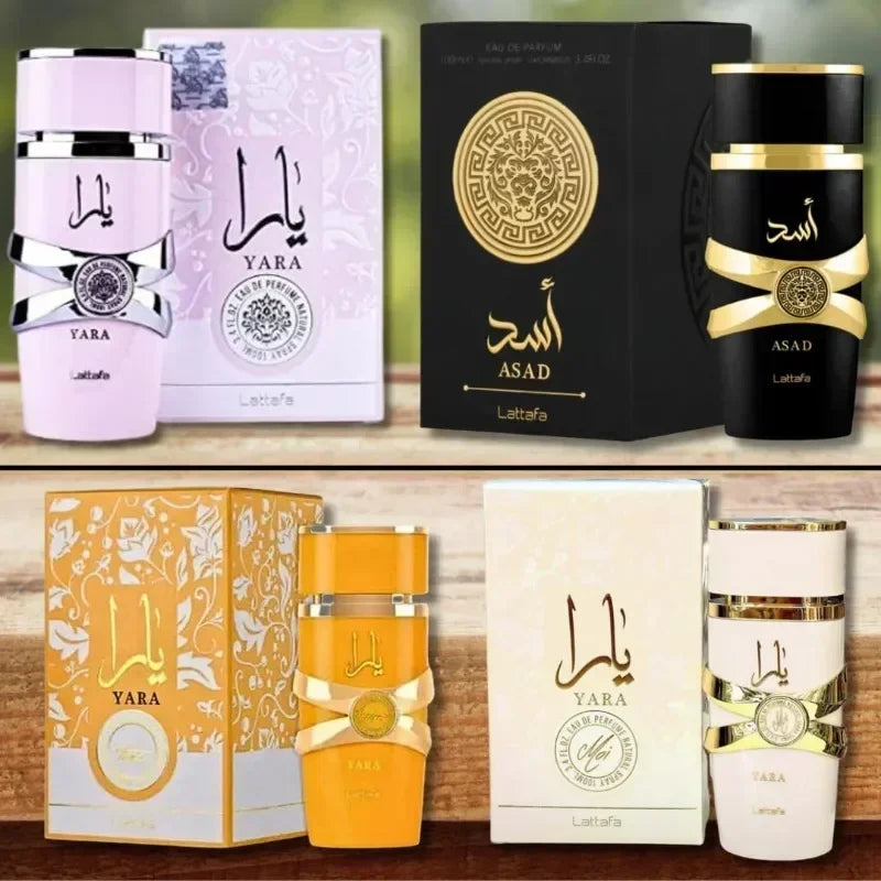 100ML Body Spray Eau De Parfume Oil Gift Set Men Women Yara Moi Tous  Asad  Femme Lasting Impression Light Fragrance