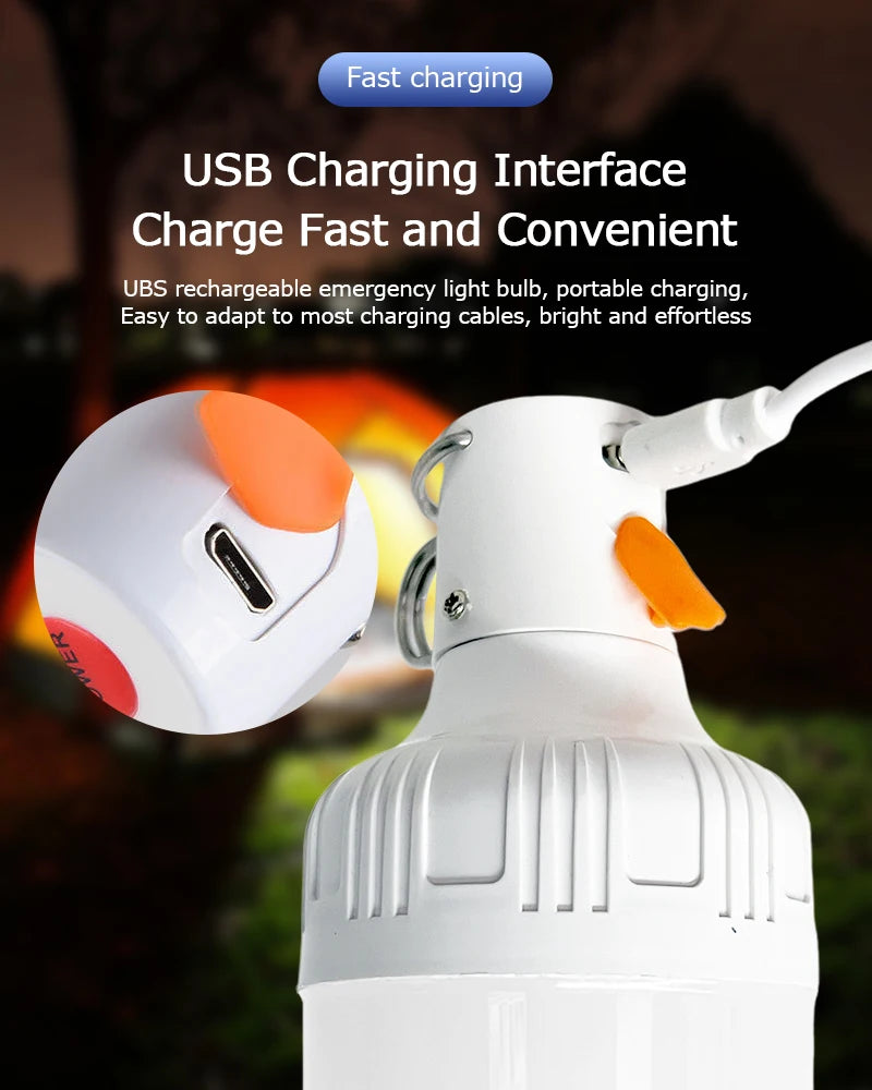 Outdoor USB Rechargeable Lamp