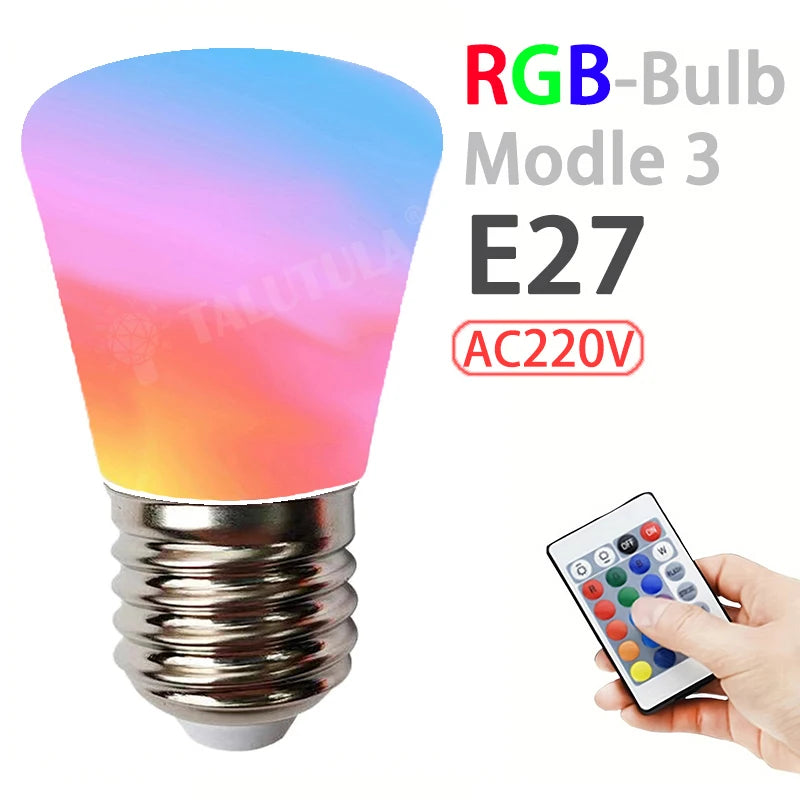 16 Colors RGB Bulb