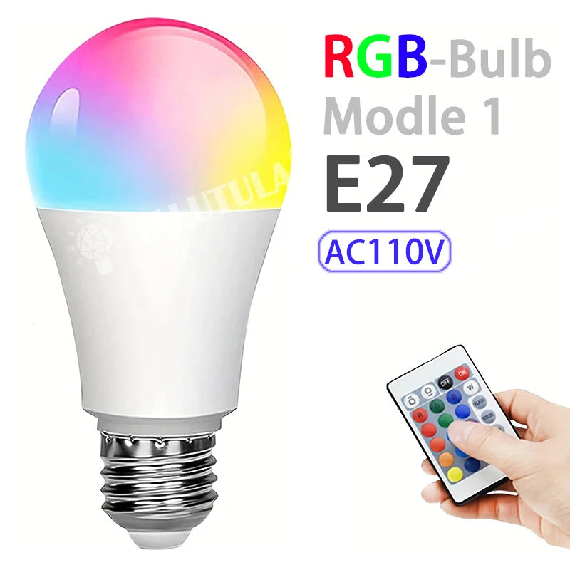 16 Colors RGB Bulb