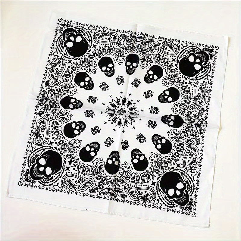 Men's Vintage Skull Bandana, Men's Accessories