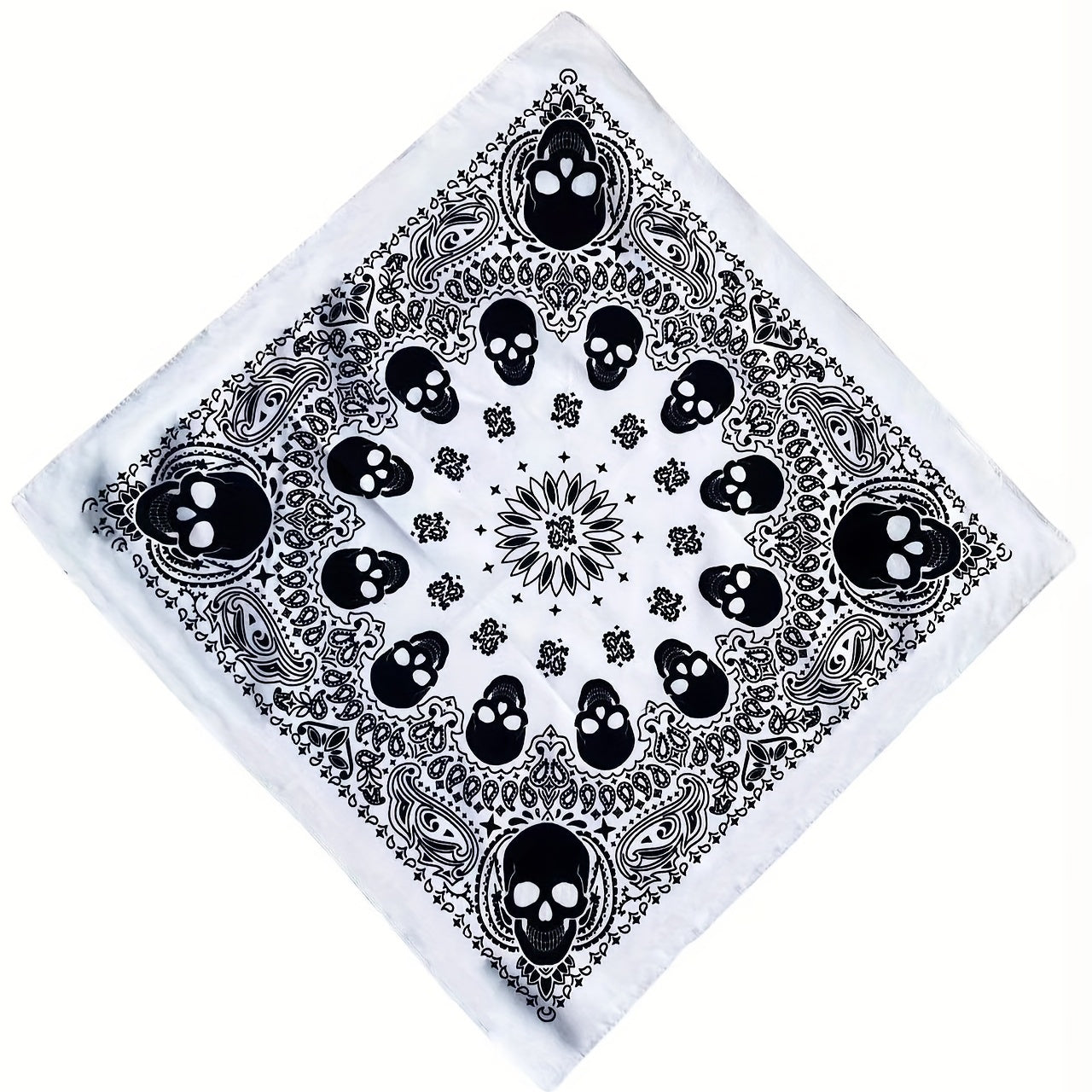 Men's Vintage Skull Bandana, Men's Accessories