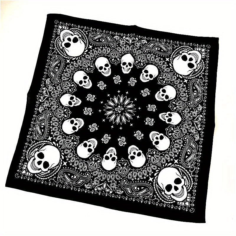 Men's Vintage Skull Bandana, Men's Accessories